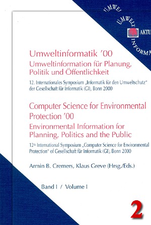 Umweltinformatik ' 00 / Computer Science for Environmental Protection ' 00