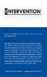 Intervention. European Journal of Economics and Economic Policies