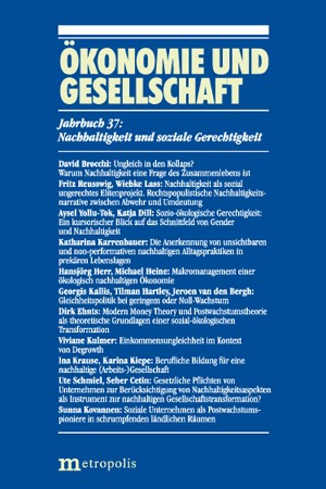 Nachhaltigkeit und soziale Gerechtigkeit