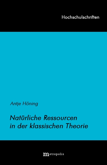 Natürliche Ressourcen in der klassischen Theorie