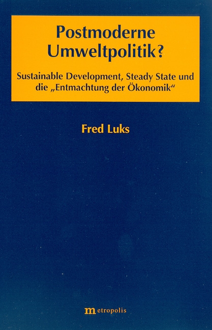 Postmoderne Umweltpolitik?