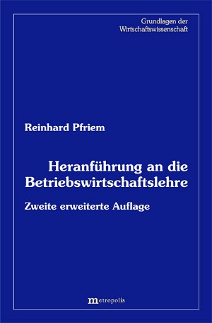 Heranführung an die Betriebswirtschaftslehre